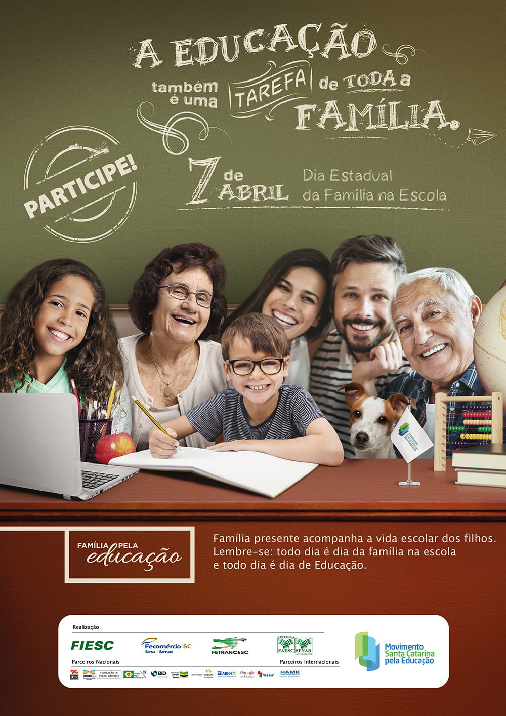 PARCERIA FAMÍLIA x ESCOLA . - Instituto Dinamus de Ensino