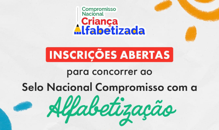 Redes podem concorrer ao selo da alfabetização até 8 de novembro