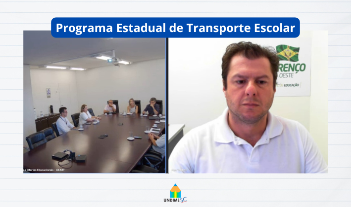 Undime-SC participa de reunião sobre o Transporte Escolar nesta segunda, 27