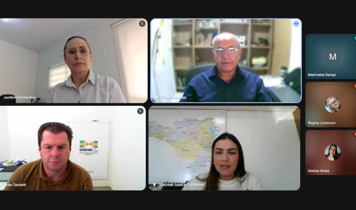 Undime-SC promove reunião virtual com dirigentes municipais sobre novas diretrizes da educação infantil